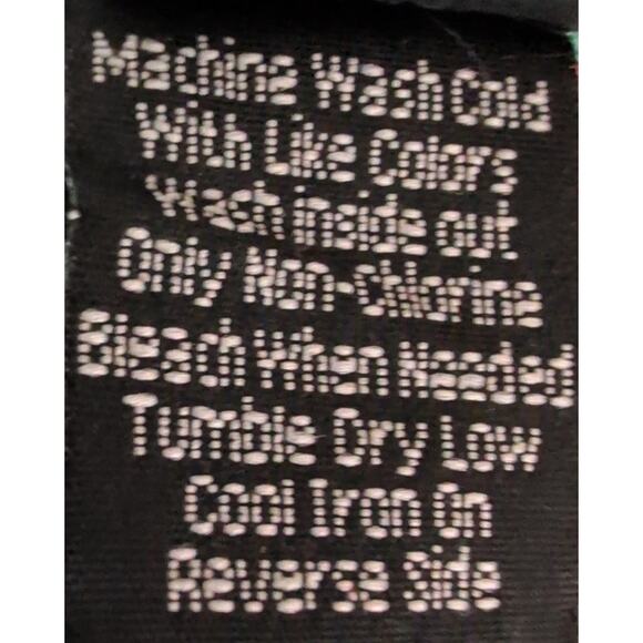 Oh Snap Graphic Print Button Up Shirt Men Medium Retro 80s 90s Saved by the Bell - Picture 6 of 6